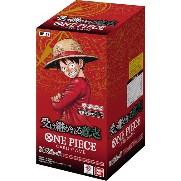 One Piece TCG: Carrying on His Will Japanese Booster Box (OP-13)