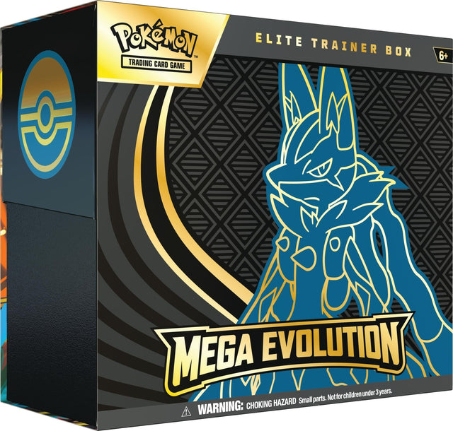 Pokemon TCG: Mega Evolution Elite Trainer Box [Mega Lucario]
