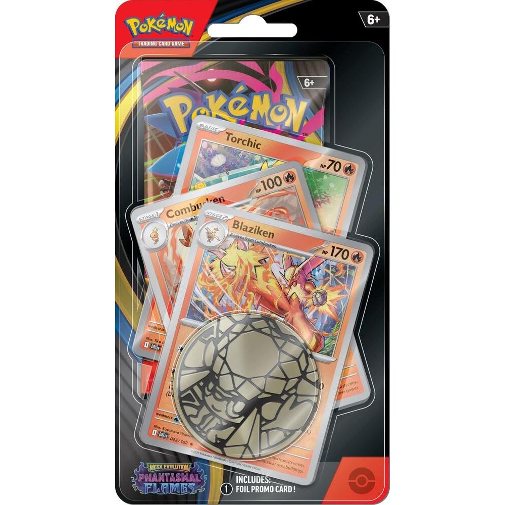 Pokémon TCG: Phantasmal Flames Premium Checklane Blister – Blaziken