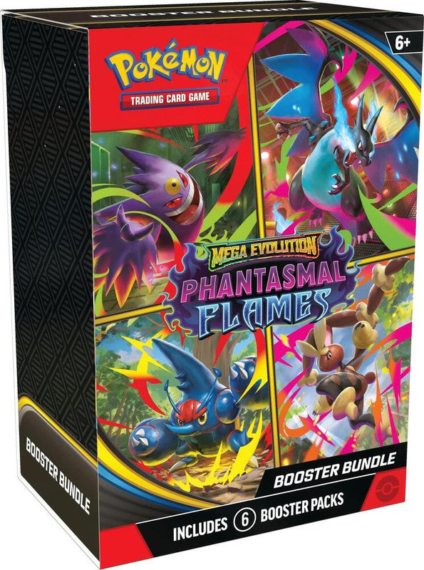 Pokemon TCG: Mega Evolution - Phantasmal Flames Booster Bundle Box