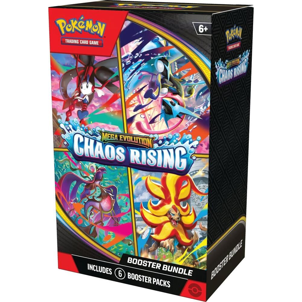 Pokémon TCG: Chaos Rising Booster Bundle - ME04: Chaos Rising (CRI)