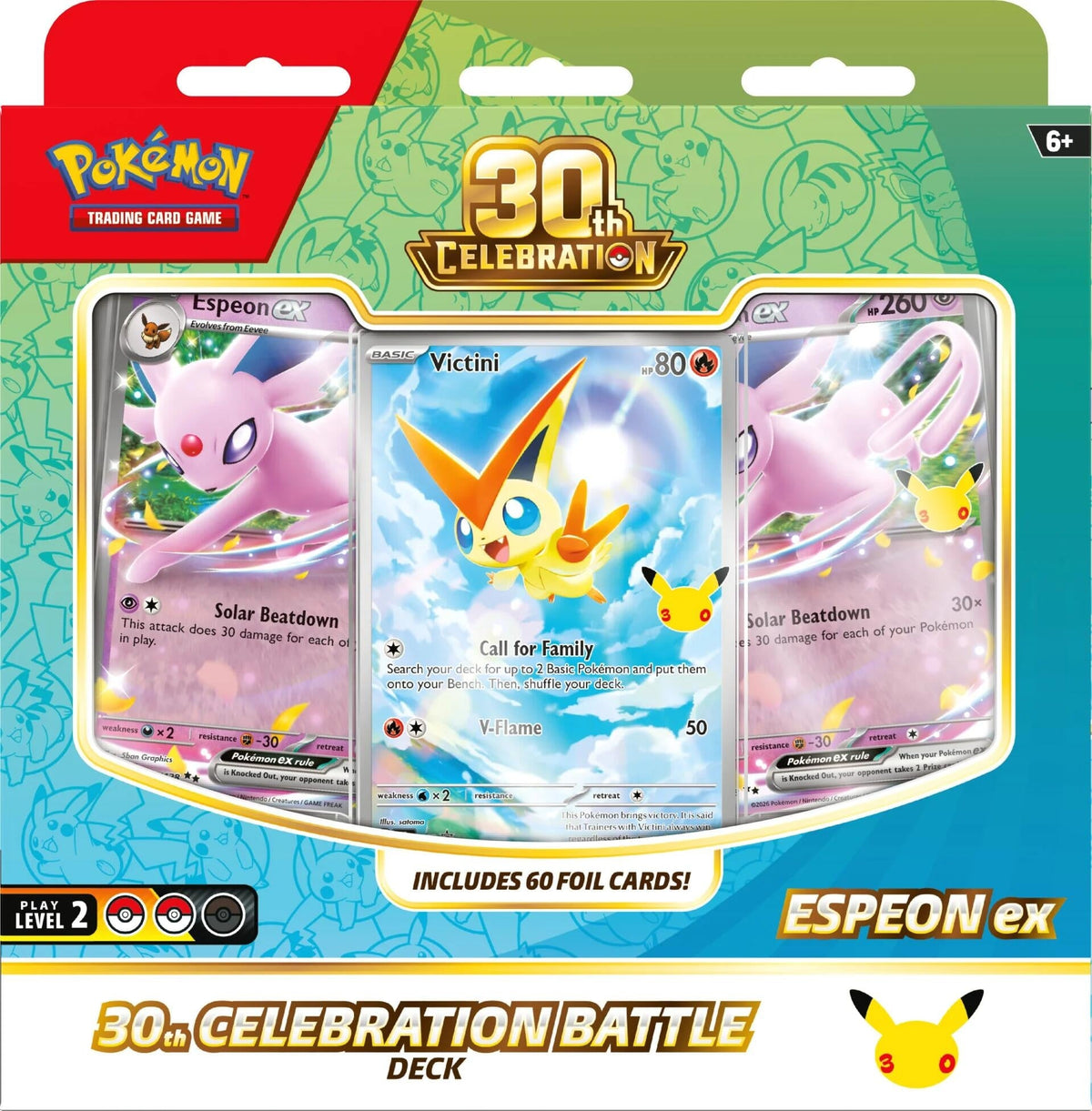 Pokemon TCG: Mega Evolution - 30th Celebration Battle Deck [Espeon ex]