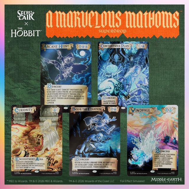Magic The Gathering: Secret Lair Drop: Secret Lair x The Hobbit: He Who Walks Unseen - Out Of Sight Foil Edition