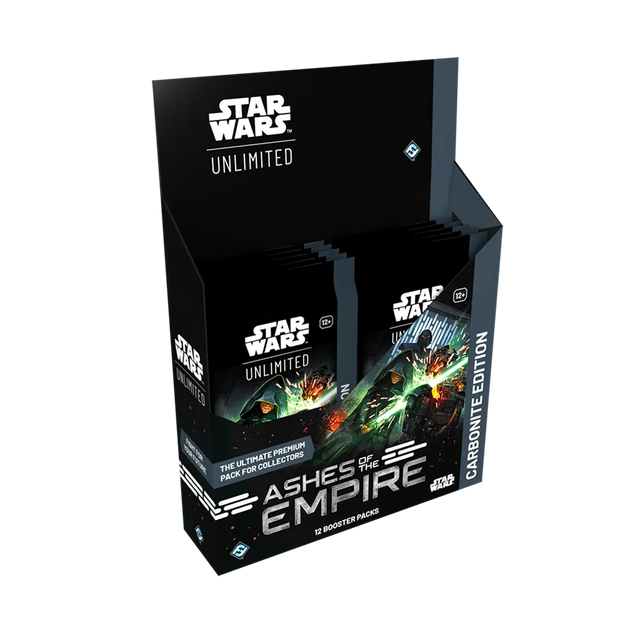 Star Wars Unlimited: Ashes of the Empire Carbonite Booster Box