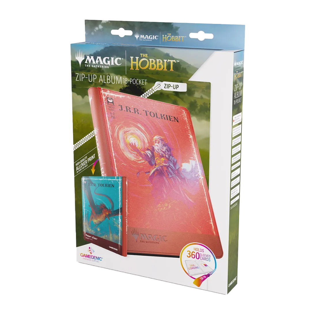 GameGenic - Magic: The Gathering The Hobbit Zip-Up Album 18-Pocket