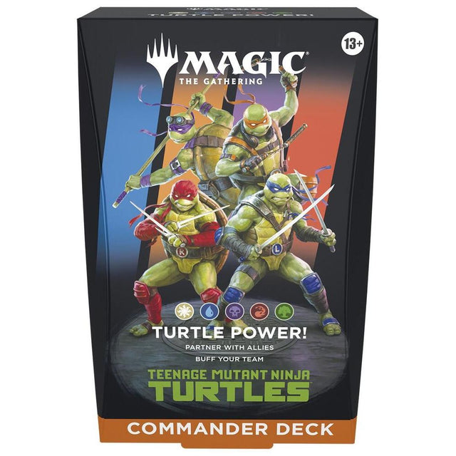 Teenage Mutant Ninja Turtles Commander Deck - Turtle Power! - Commander: Teenage Mutant Ninja Turtles (CASE)