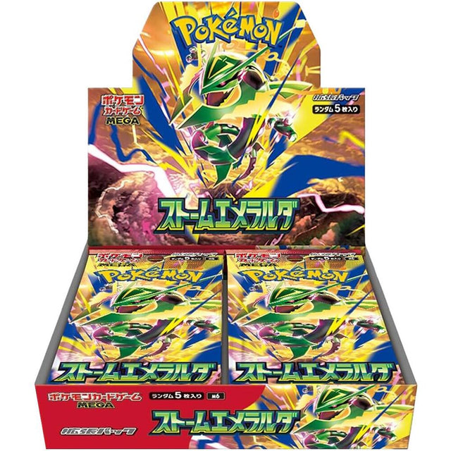 Pokémon TCG: MEGA - Storm Emeralda Booster Box (M6) [Japanese]
