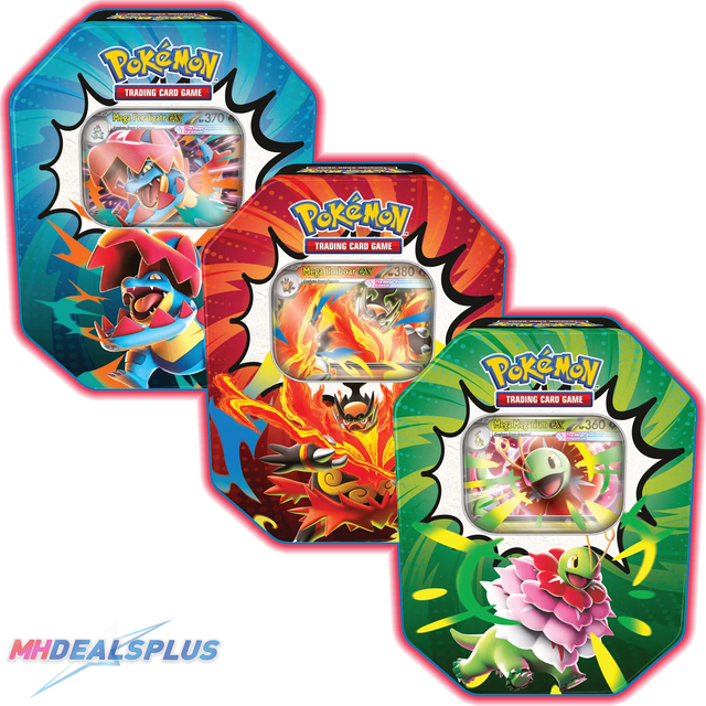 Pokemon Ascended Heroes Tin Set of 3