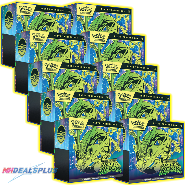 Pokemon Delta Reign Elite Trainer Box Sealed Case