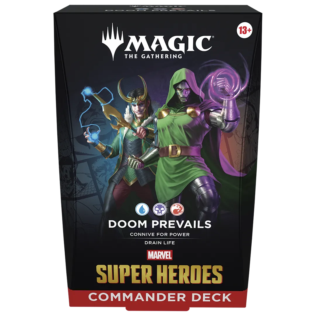 Magic: The Gathering - Marvel Super Heroes Commander Decks [Set of 4]