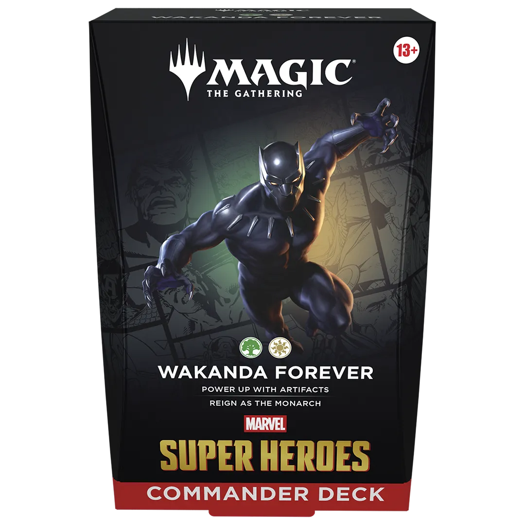 Magic: The Gathering - Marvel Super Heroes Commander Decks [Set of 4]