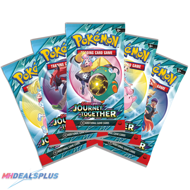 Pokemon Journey Together Booster Pack Set of 5