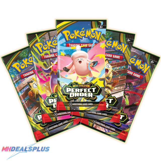 Pokemon Perfect Order Booster Pack Set of 5