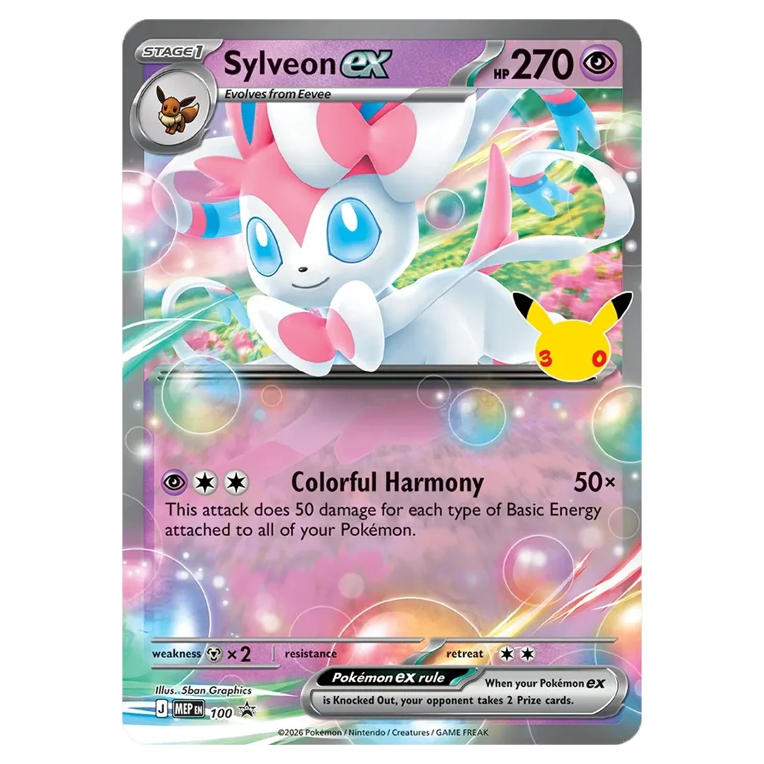 Pokémon: 30th Celebration - Greninja & Sylveon ex Box [Set of 2]