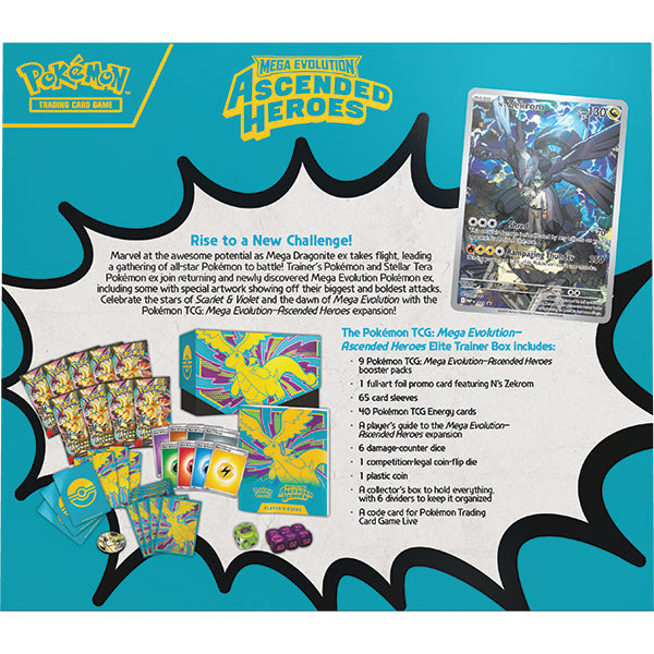 Pokemon TCG: Mega Evolution - Ascended Heroes Mega Dragonite ex Elite Trainer Box