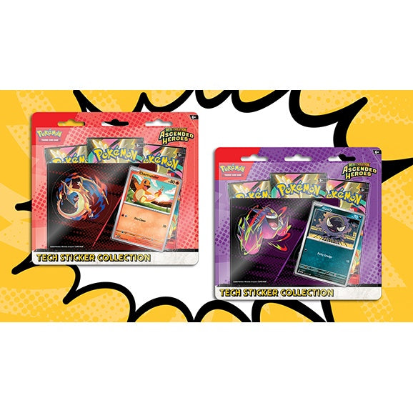 Pokémon TCG: Mega Evolution - Ascended Heroes Tech Sticker Collection Sealed Display