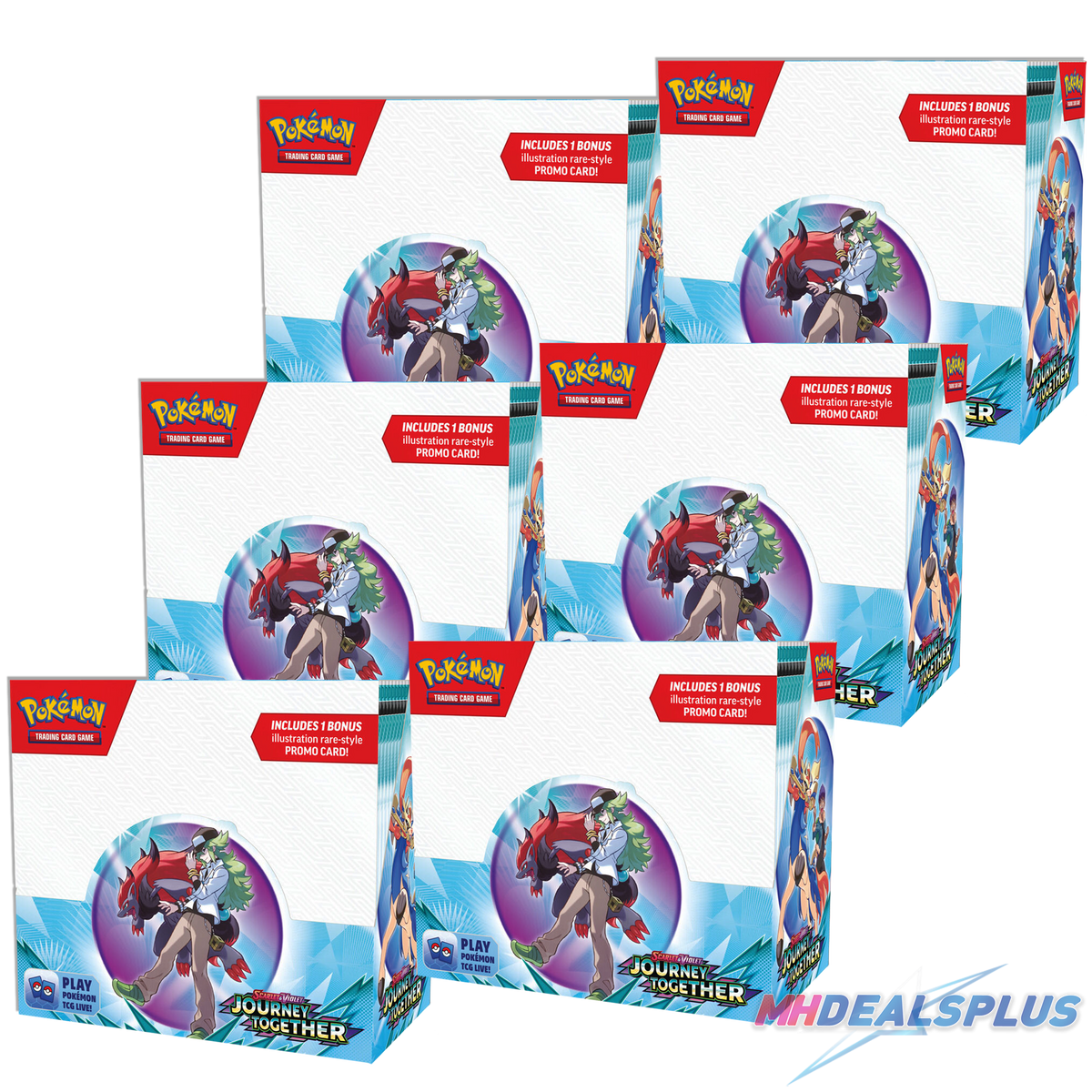 Pokemon Journey Together Enhanced Booster Box Sealed Case