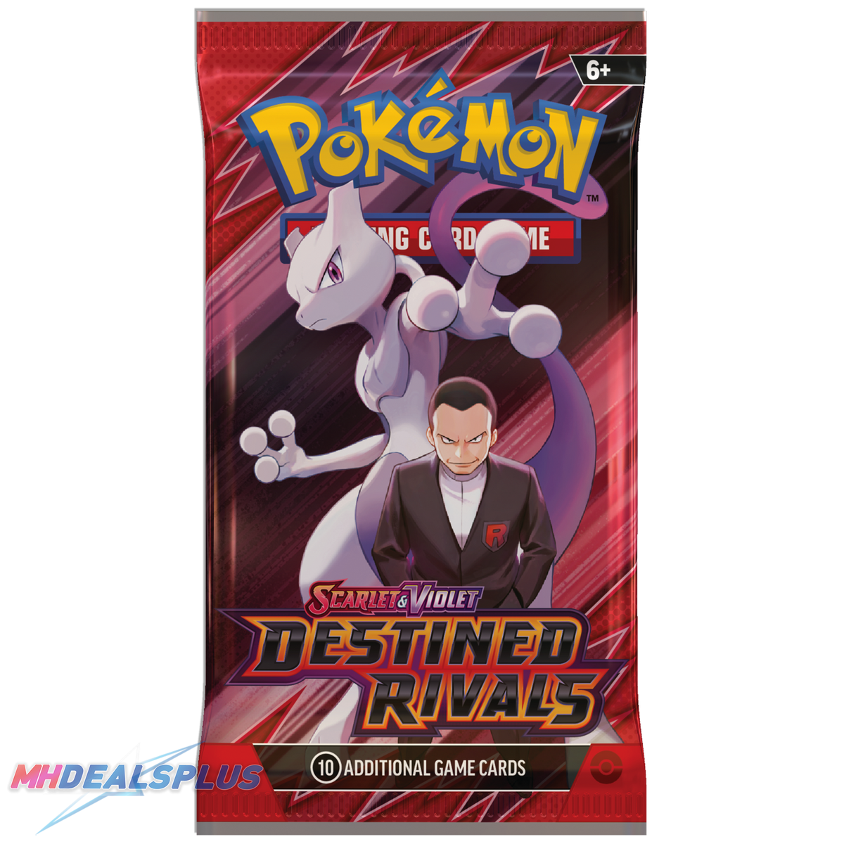 Pokemon Destined Rivals Booster Pack Set of 5