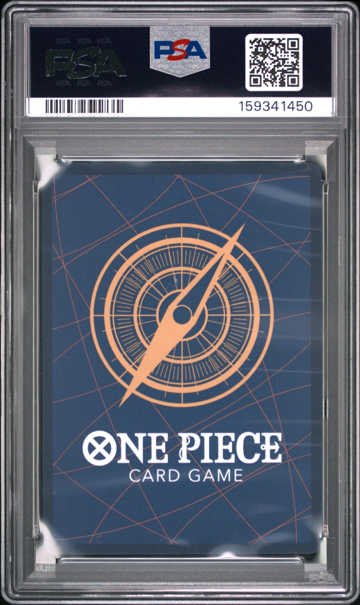 One Piece Op14 Eb04 The Azure Sea's Seven 034 Monkey D. Luffy PSA 10 GEM MINT