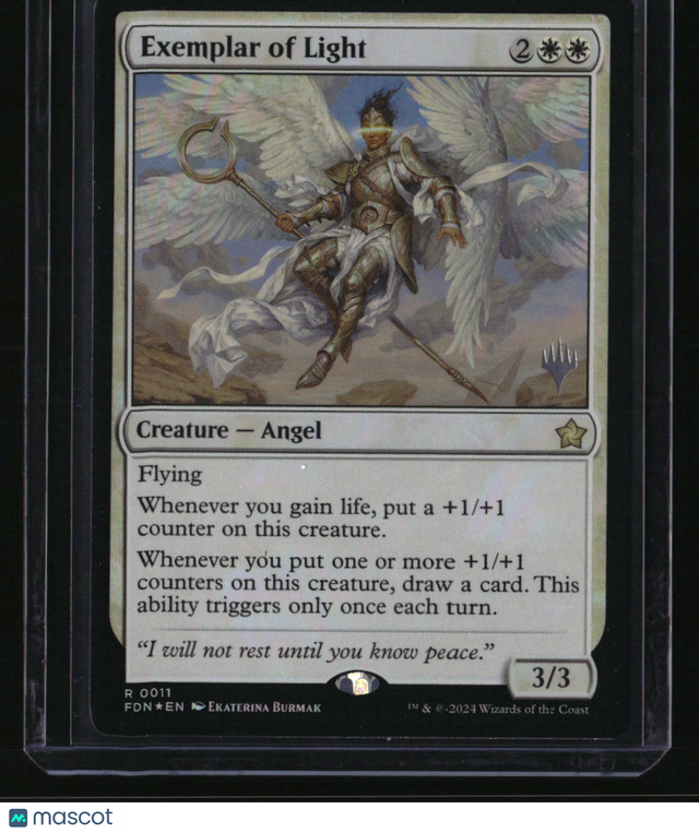 Promo Pack: Secrets of Strixhaven Exemplar of Light Foil