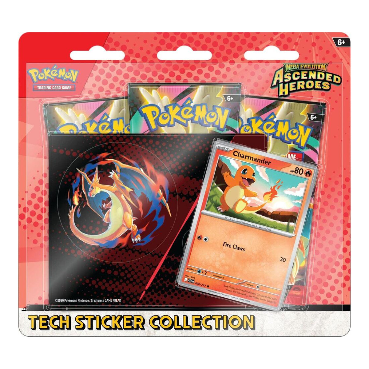 Pokémon TCG: Mega Evolution Ascended Heroes Tech Sticker Collection (Assorted)